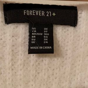 Forever 21 pearl belly sweater.